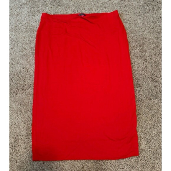 Vince Camuto Red Stretch Pencil Skirt – Size M - Picture 1 of 3